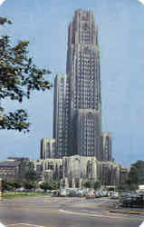 Cathedral of Learning Pittsburgh, PA Postcard Postcard