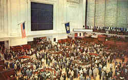 New York Stock Exchange Postcard