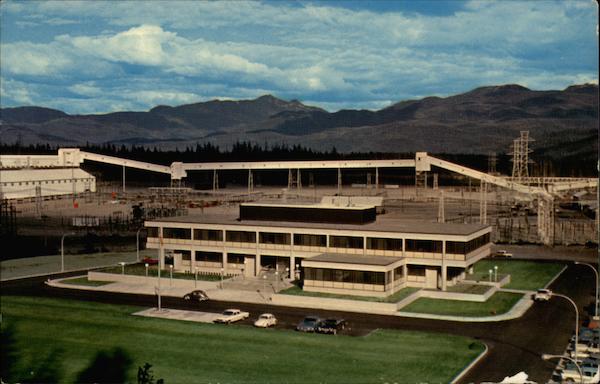 The Administrative Building of the Aluminum Company of Canada Ltd Kitimat BC
