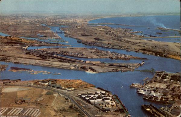 Long Beach Harbor Los Angeles California