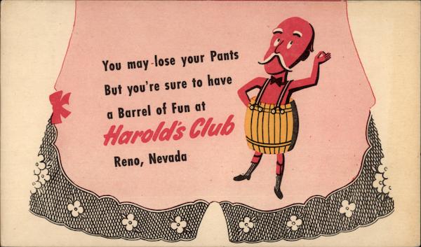 Harold's Club Reno Nevada