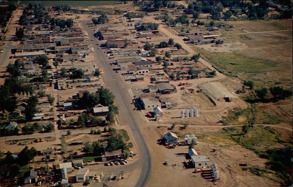 Aerial View of Roosevelt, Utah