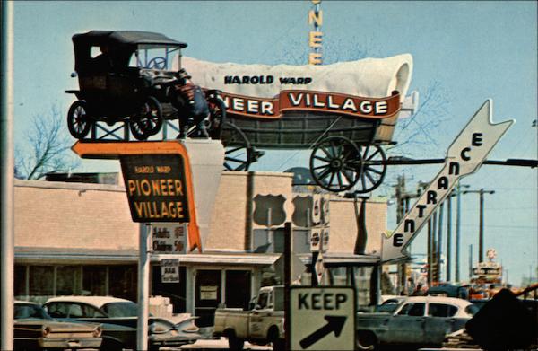 Elmer at the Entrance Minden Nebraska