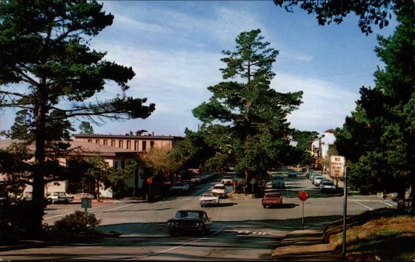 Ocean Avenue Carmel California