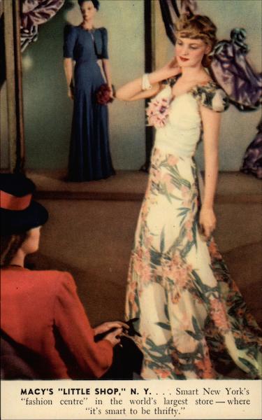 Macy's Little Shop, N.Y New York