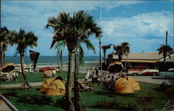 Sunrise Lodge Motel Ormond Beach, FL Postcard Postcard