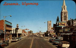Laramie, Wyoming Postcard