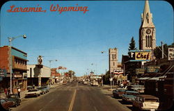 Laramie, Wyoming Postcard Postcard