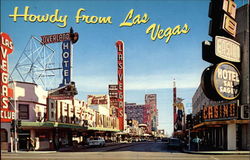 Freemont Street Postcard