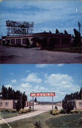 King of Trails Motel & Steak House Sioux City, IA Postcard Postcard