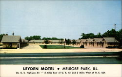 Leyden Motel Postcard