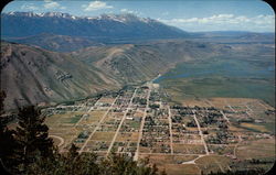 Panorama Jackson, WY Postcard Postcard