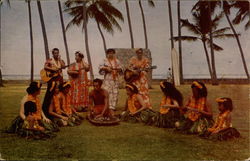 Entertainers At Waikiki Honolulu, HI Postcard Postcard