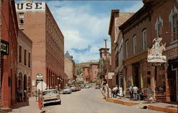 Eureka Street in Central City, California Colorado Postcard Postcard