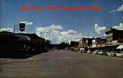 Greetings from Panguitch, Utah Postcard Postcard