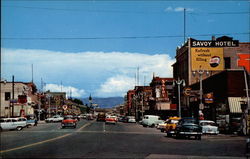 Main Street - Looking East Postcard