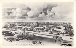 Belmont Park Motel Postcard