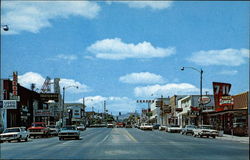 Main Street Vernal, UT Postcard Postcard