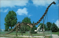 Dinosaur - Utah Field House of Natural History Postcard