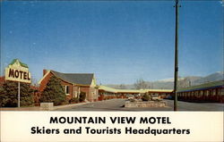 Mountain View Motel Postcard