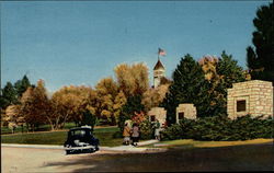 Utah State Agricultural College Campus Postcard