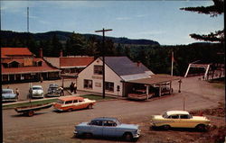 Entrance to Canada at Pigeon River Postcard