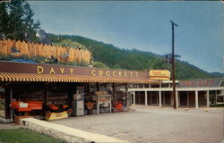 Davy Crockett Shop Postcard