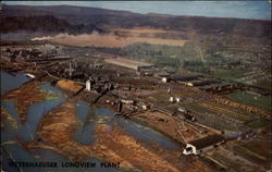 Weyerhaeuser Longview Plant Washington Postcard Postcard