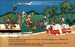 Pearl of the East Package Tourd Malaysia Southeast Asia Postcard Postcard