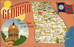 The Empire State of the South Postcard