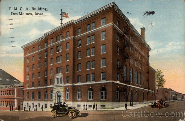 Y.M.C.A. Building Des Moines Iowa