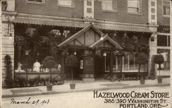 Hazelwood Cream Store Portland Oregon