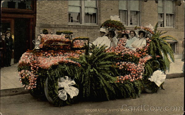 Decorated Auto Rose Festival Portland Oregon