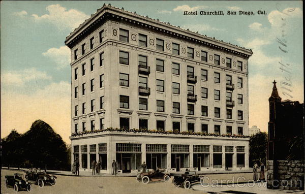 Hotel Churchill San Diego California