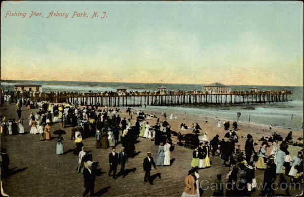 Fishing Pier Asbury Park New Jersey