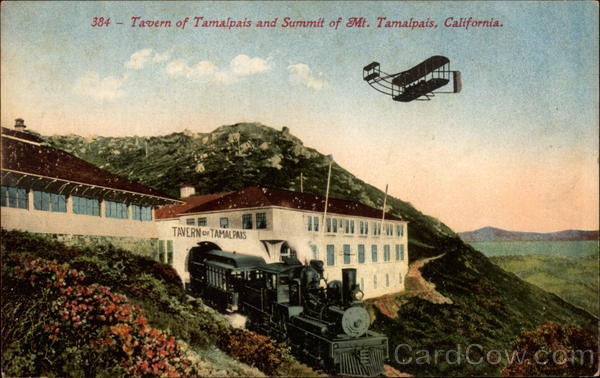 Tavern of Tamalpais and Summit of Mt. Tamalpais Mill Valley California