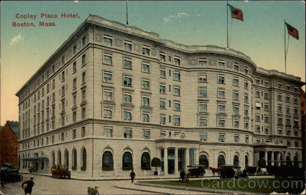 Copley Plaza Hotel Boston Massachusetts