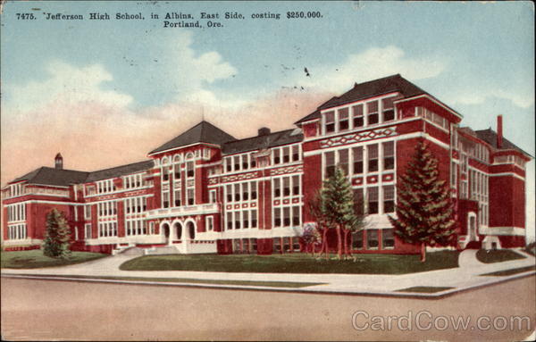 Jefferson High School Portland Oregon