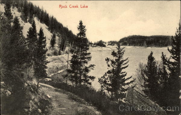 Rock Creek Lake Goldcreek Montana