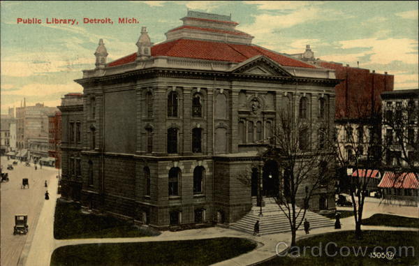Public Library Detroit Michigan