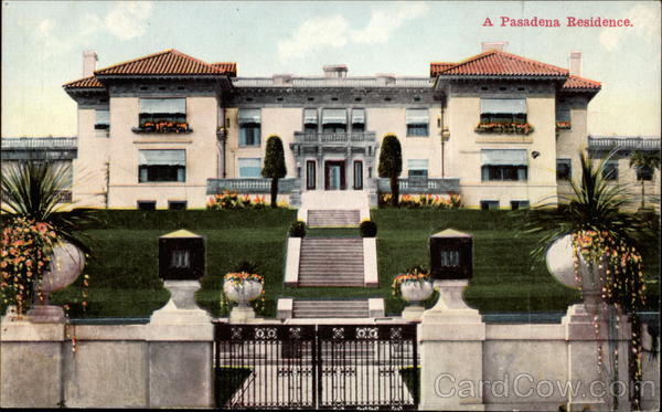 A Pasadena Residence California