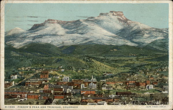 Fisher's Peak and Trinidad Colorado