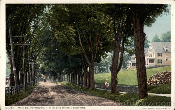 Main St. in the White Mountains Plymouth New Hampshire