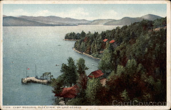 Camp Iroquois on Lake George Glen Eyrie New York
