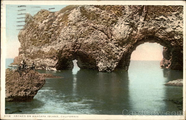 Arches on Anacapa Island Ventura California