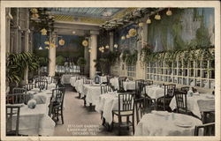 Italian Garden, Kaiserhof Hotel, Chicago, ILL Postcard