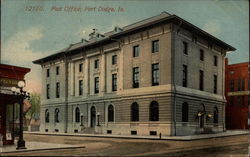 Post Office Fort Dodge, IA Postcard Postcard