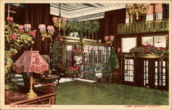 The Blackstone - Lobby showing entrance Postcard