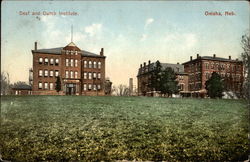 Deaf and Dumb Institute Postcard