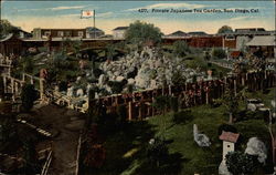 Private Japanese Tea Garden San Diego, CA Postcard Postcard